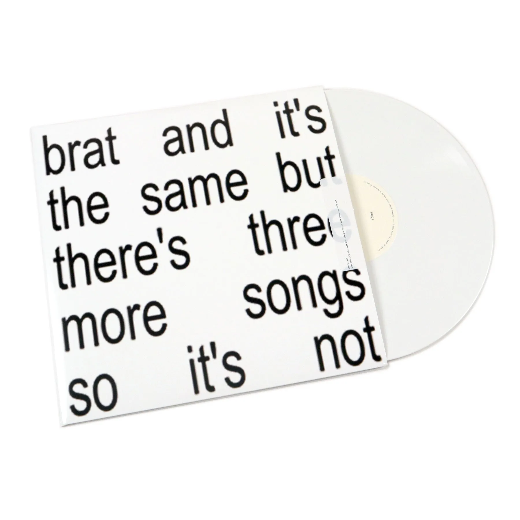 Charli XCX: Brat and it's the same but there's three more songs so it's not (Colored Vinyl) Vinyl 2LP hi-fi studio monitoring,hi-fi nearfield speakers,hi-fi farfield speakers