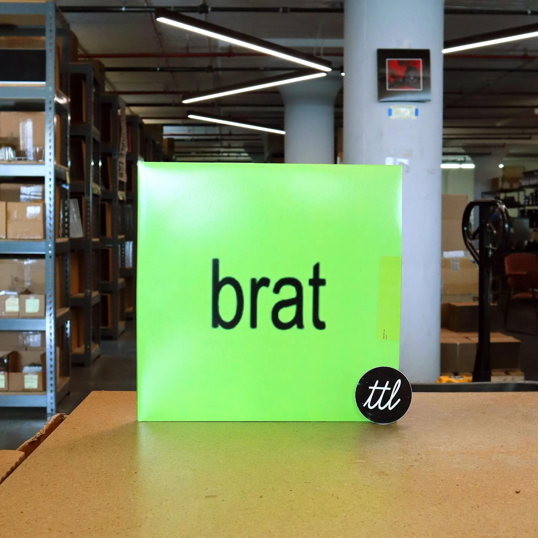 Charli XCX: Brat (Black Ice Colored Vinyl) Vinyl LP