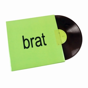 Charli XCX: Brat (Black Ice Colored Vinyl) Vinyl LP hi-fi phono amp,hi-fi hi-res bluetooth,hi-fi amplifier enclosure