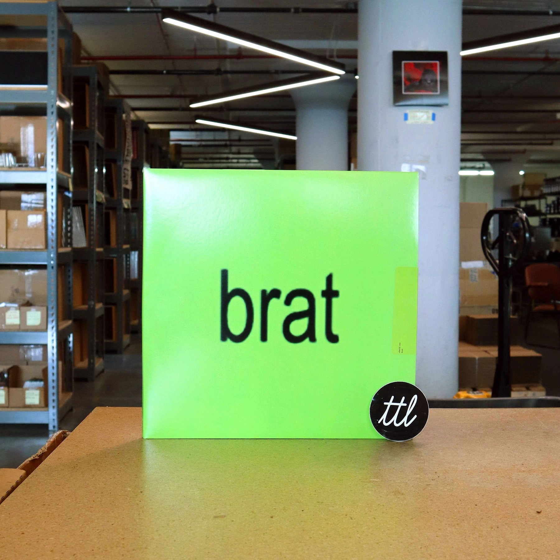 Charli XCX: Brat (Black Ice Colored Vinyl) Vinyl LP