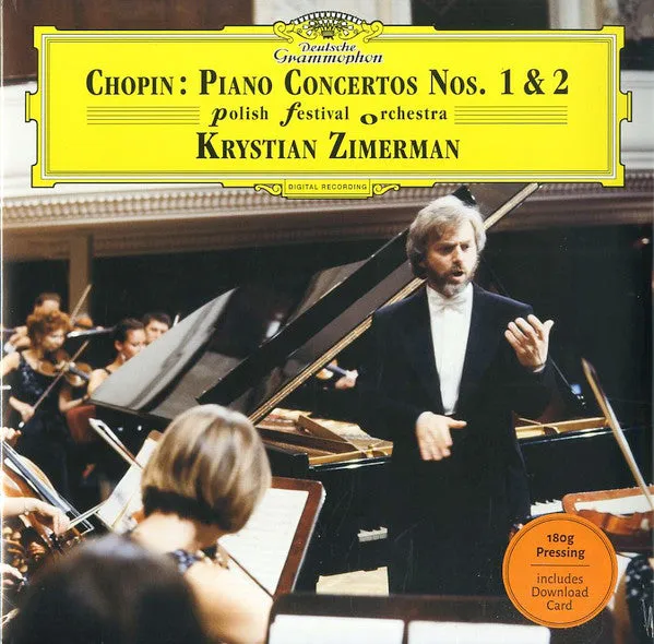 Chopin* : Polish Festival Orchestra, Krystian Zimerman C Piano Concertos Nos. 1 & 2C Piano Concertos Nos. 1 & 2  (Arrives in 4 days) hi-fi signal splitter,hi-fi line out converter,hi-fi compact stereo