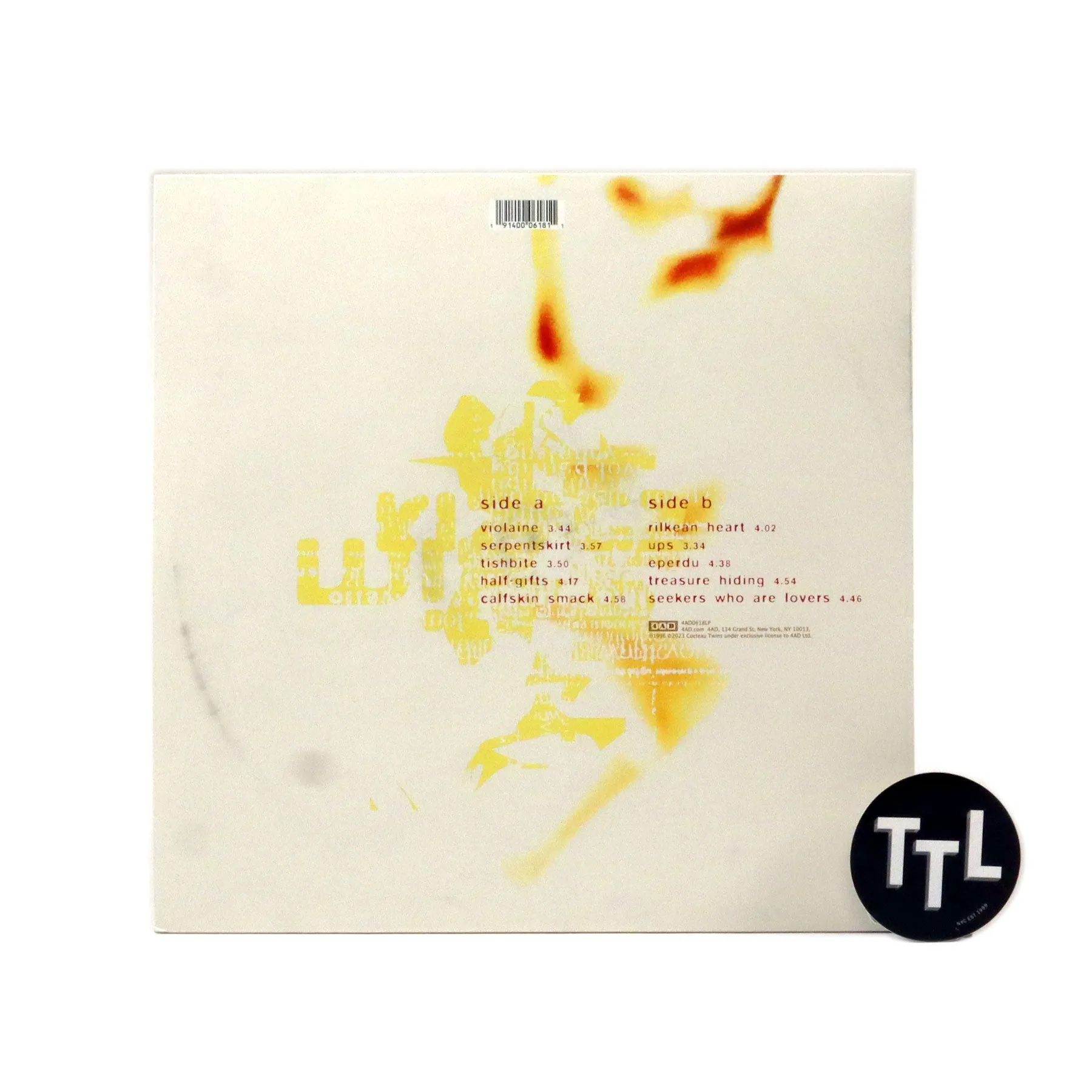 Cocteau Twins: Milk & Kisses Vinyl LP