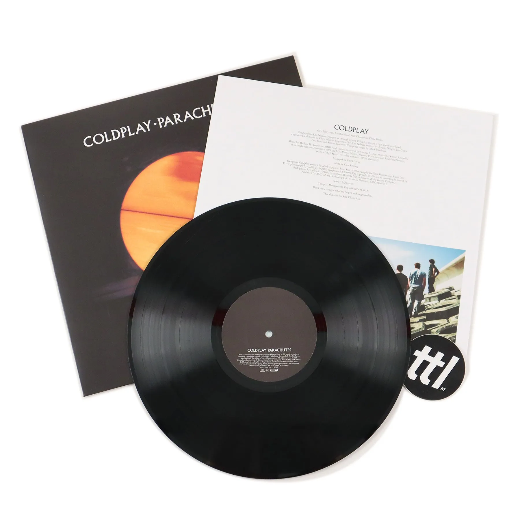 Coldplay: Parachutes (EcoRecord Pressing) Vinyl LP