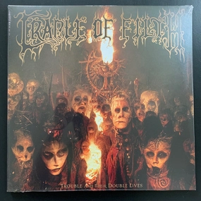 Cradle Of Filth  Trouble And Their Double Lives   (Arrives in 4 days ) hi-fi music center,hi-fi speaker grill,hi-fi equipment organizer