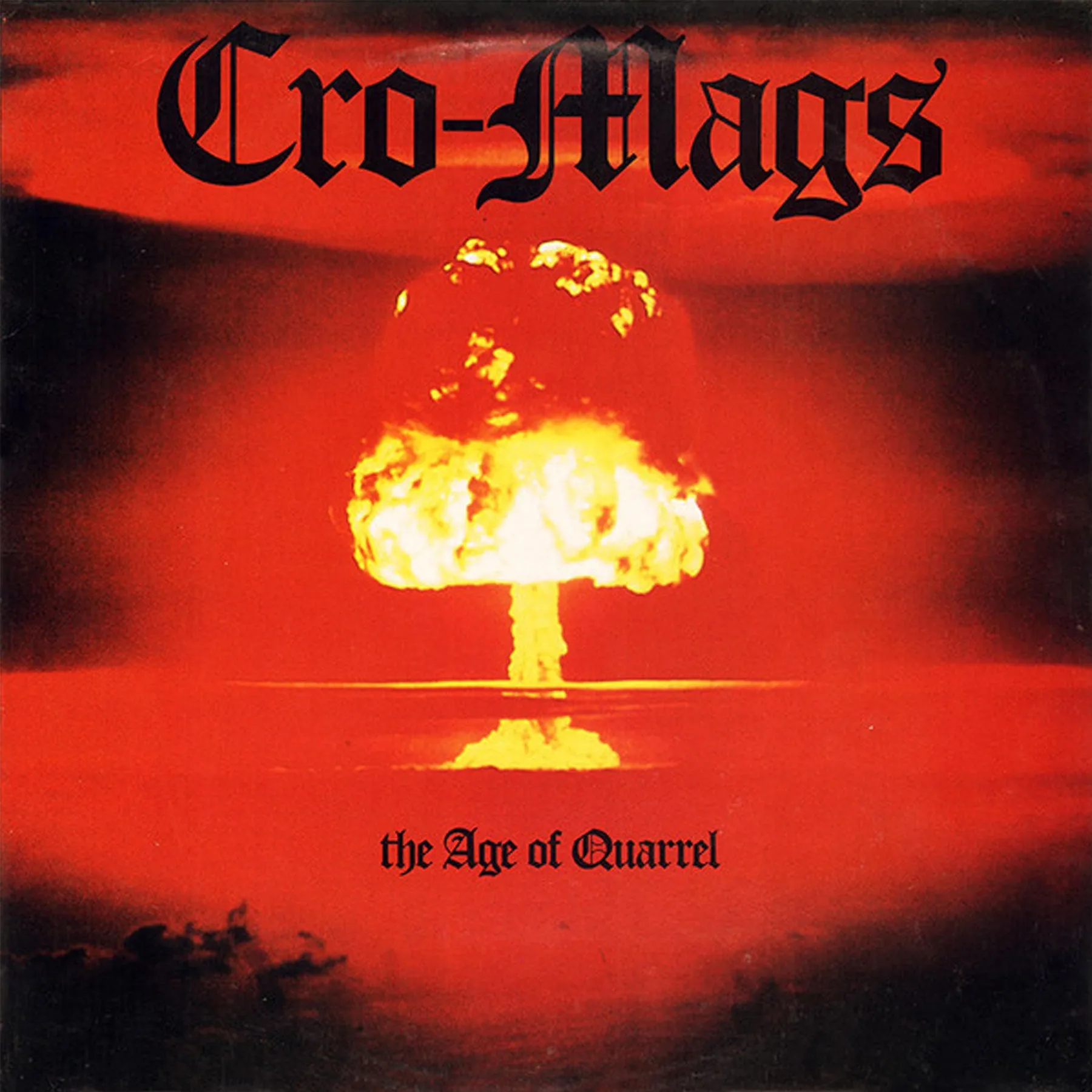 Cro-Mags: The Age of Quarrel (Colored Vinyl) Vinyl LP - PRE-ORDER
