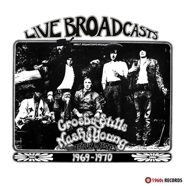 Crosby, Stills, Nash & Young with Taylor* & Reeves* C Live Broadcasts 1969-1970     (Arrives in 4 Days) hi-fi analog input amp,hi-fi Bluetooth 5.0 amp,hi-fi tube amp with bluetooth