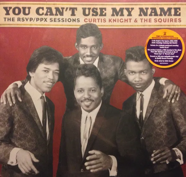 CURTIS KNIGHT & THE SQUIRES FEAT.JIMI HENDRIX-THE RSVP/ PPX SESSIONS CURTIS KNIGHT & THE SQUIRES  (Arrives in 4 Days)