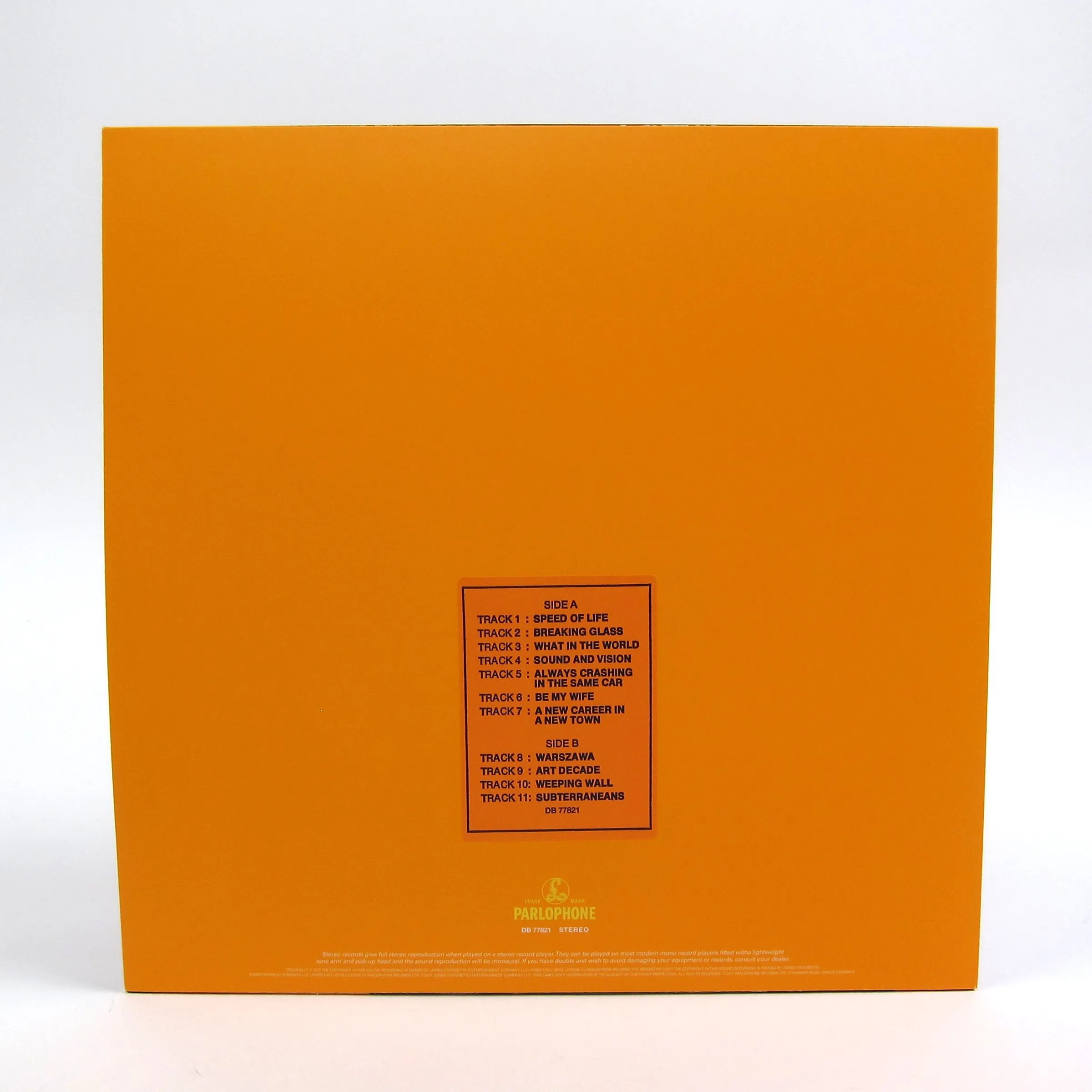 David Bowie: Low (180g) Vinyl LP