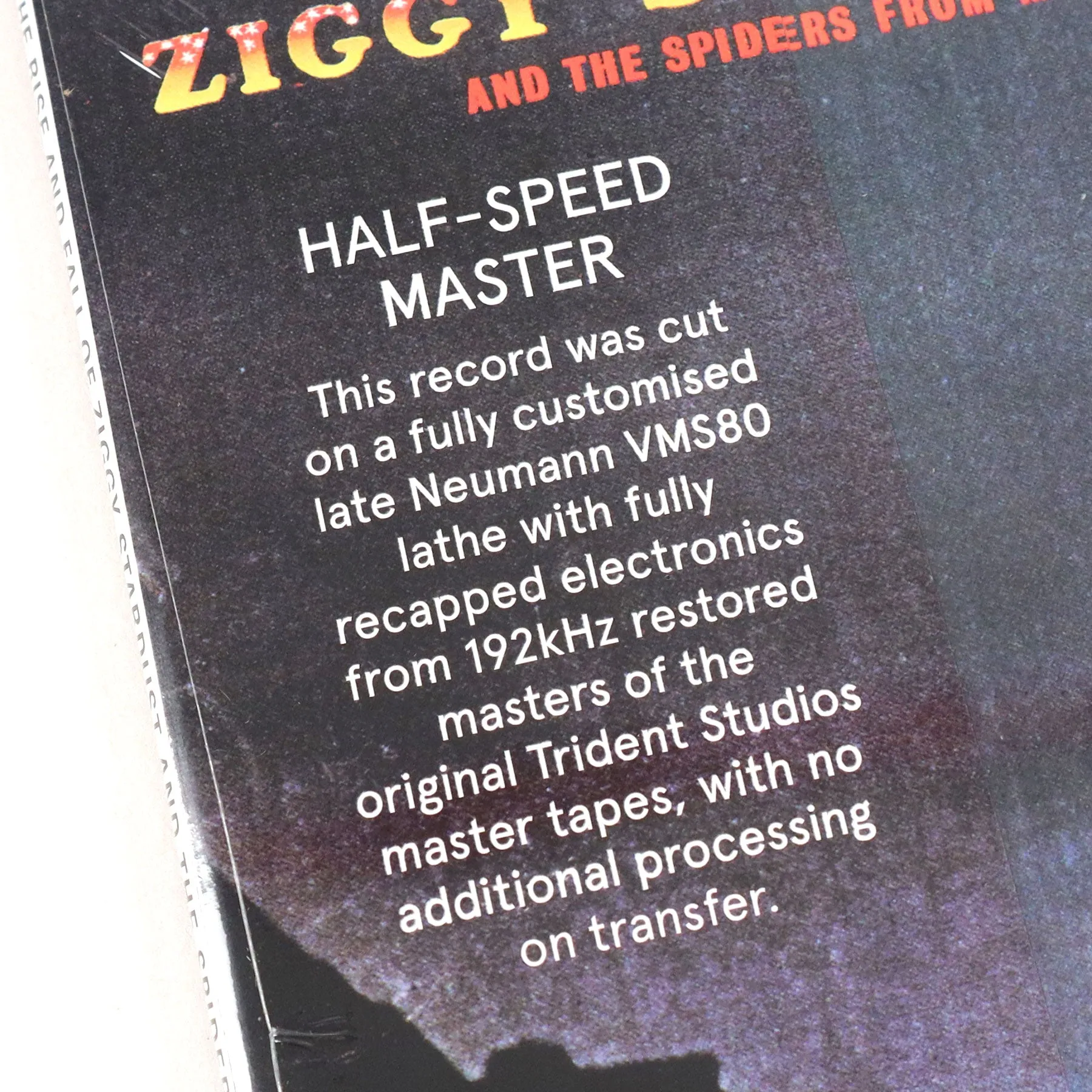 David Bowie: The Rise And Fall Of Ziggy Stardust And The Spiders From Mars (180g, Half-Speed Master) Vinyl LP