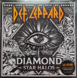 Def Leppard  Diamond Star Halos   (Arrives in 4 days) hi-fi music center,hi-fi speaker grill,hi-fi equipment organizer
