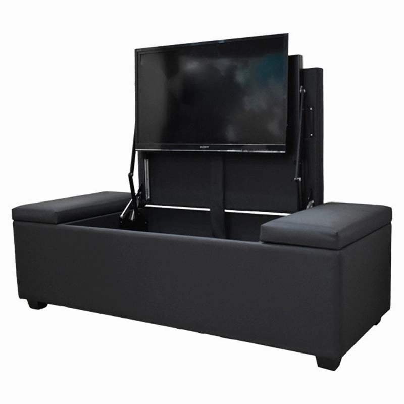 Definition Automation Ottoman TV Lift Large with Side Storage incl. Mechanism For 43 to 50 TVs