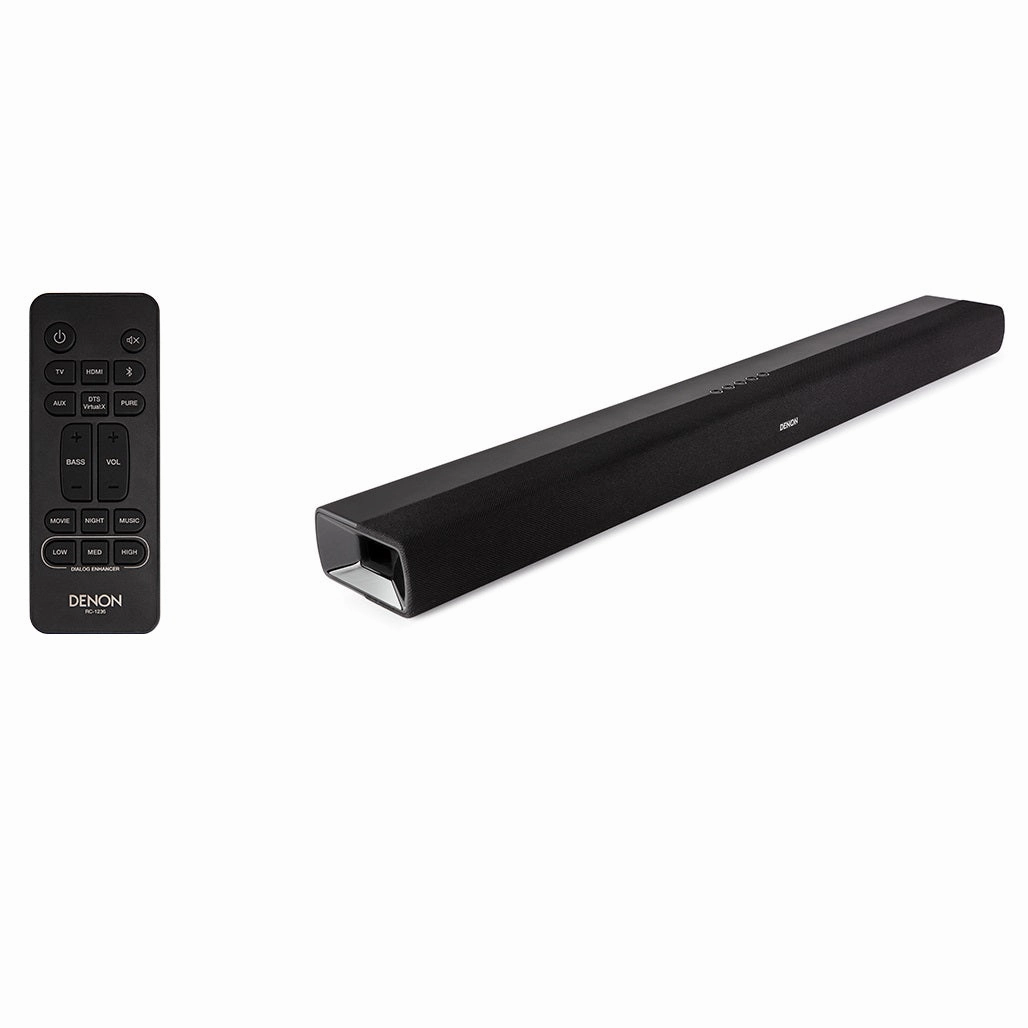 Denon DHT-S216 Soundbar with DTS Virtual:X and Bluetooth (Each) hi-fi analog preamp,hi-fi dynamic range audio,hi-fi stereo for TV