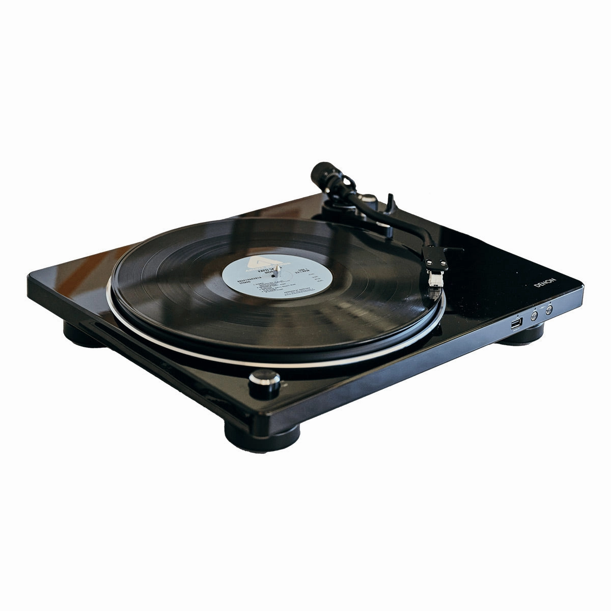 Denon DP-450USB Hi-Fi Turntable with Speed Sensor and USB Encoder (Black)