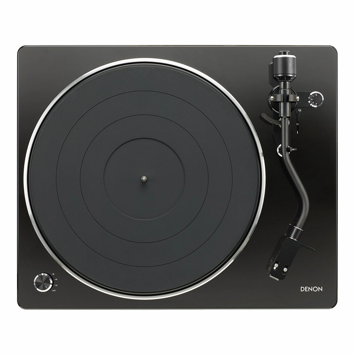 Denon DP-450USB Hi-Fi Turntable with Speed Sensor and USB Encoder (Black)