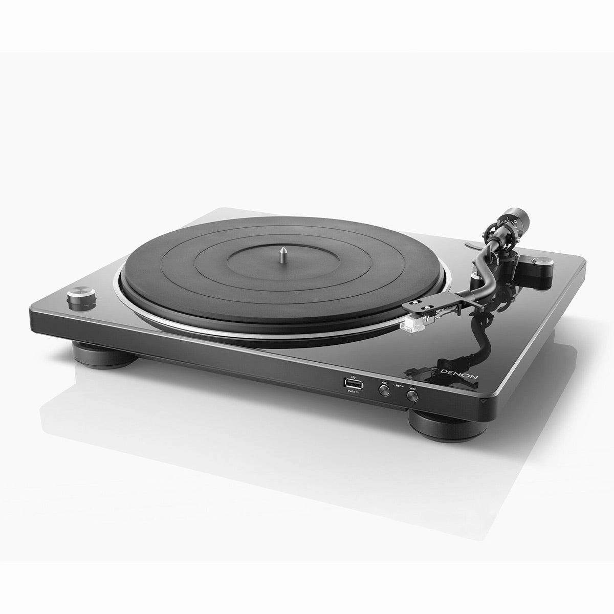 Denon DP-450USB Hi-Fi Turntable with Speed Sensor and USB Encoder (Black)