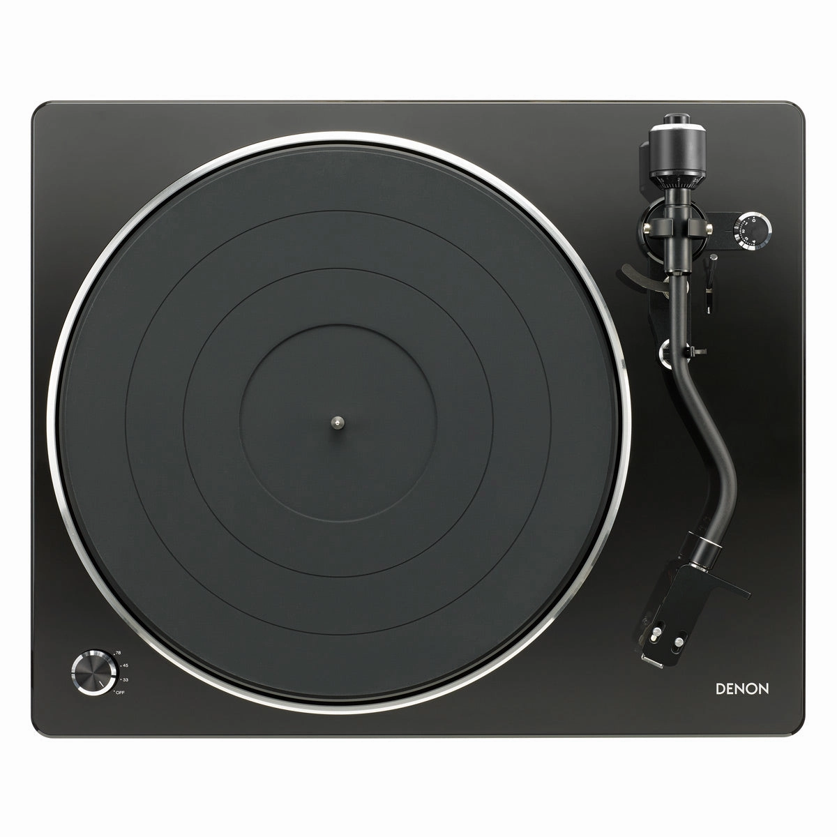 Denon DP-450USB Hi-Fi Turntable with Speed Sensor and USB Encoder (Black)