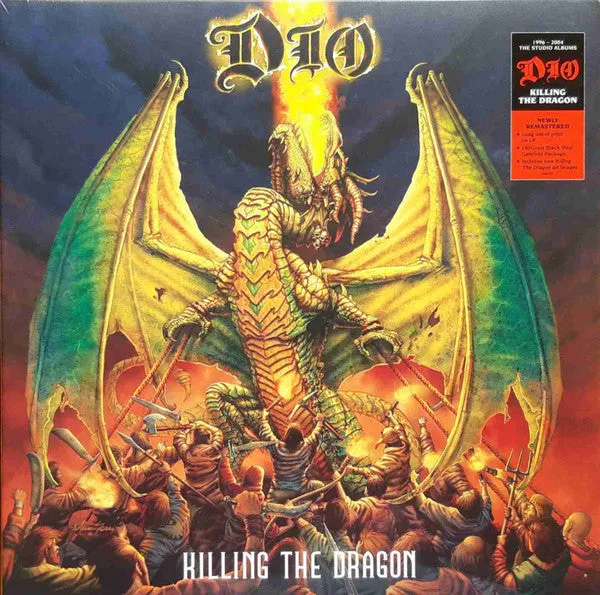 Dio (2) C Killing The Dragon  (Arrives in 4 Days) hi-fi studio monitor amp,hi-fi audiophile DAC,hi-fi lossless amplifier