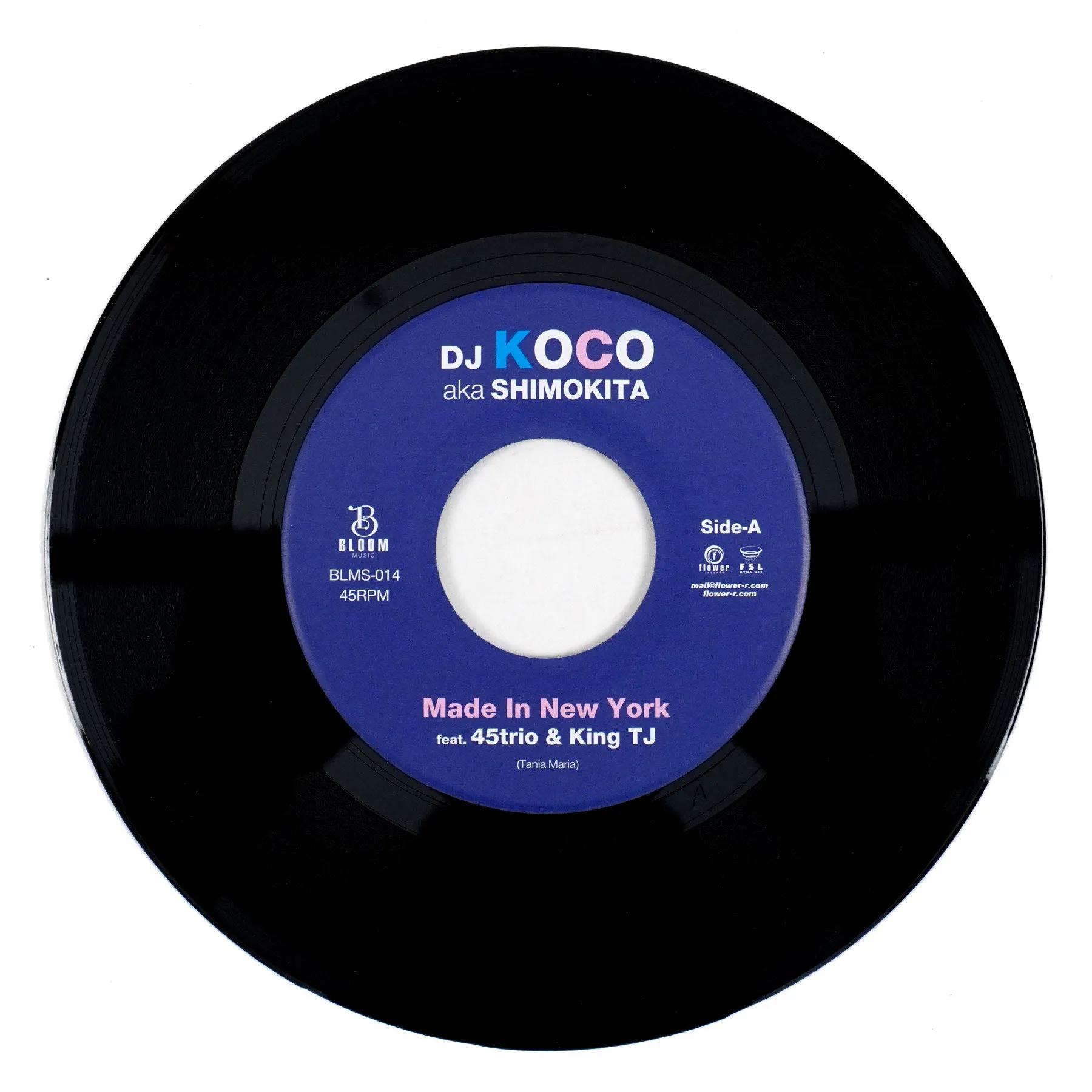 DJ Koco aka Shimokita: Made In New York Vinyl 7"