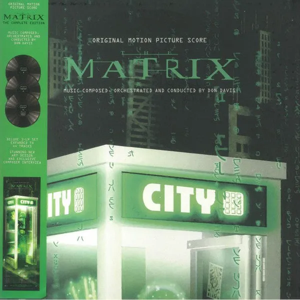 Don Davis (4) C The Matrix (The Complete Edition)  (Arrives in 4 Days) hi-fi speaker damping kit,hi-fi panel absorber,hi-fi bass trap
