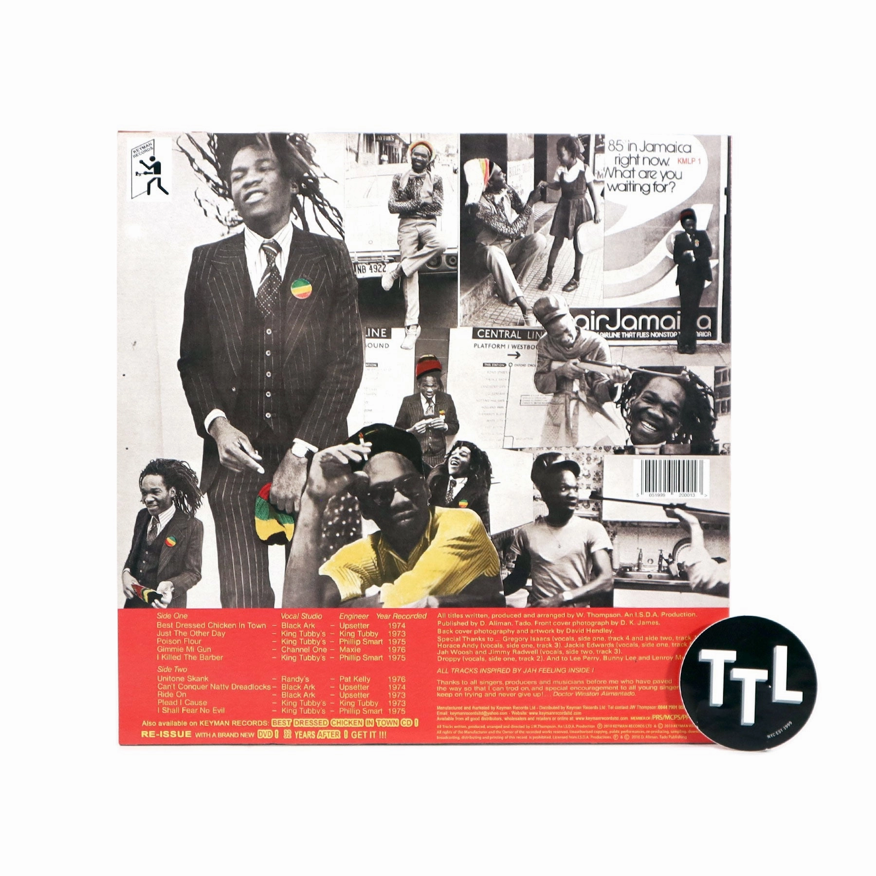 Dr. Alimantado: Best Dressed Chicken In Town (Import) Vinyl LP