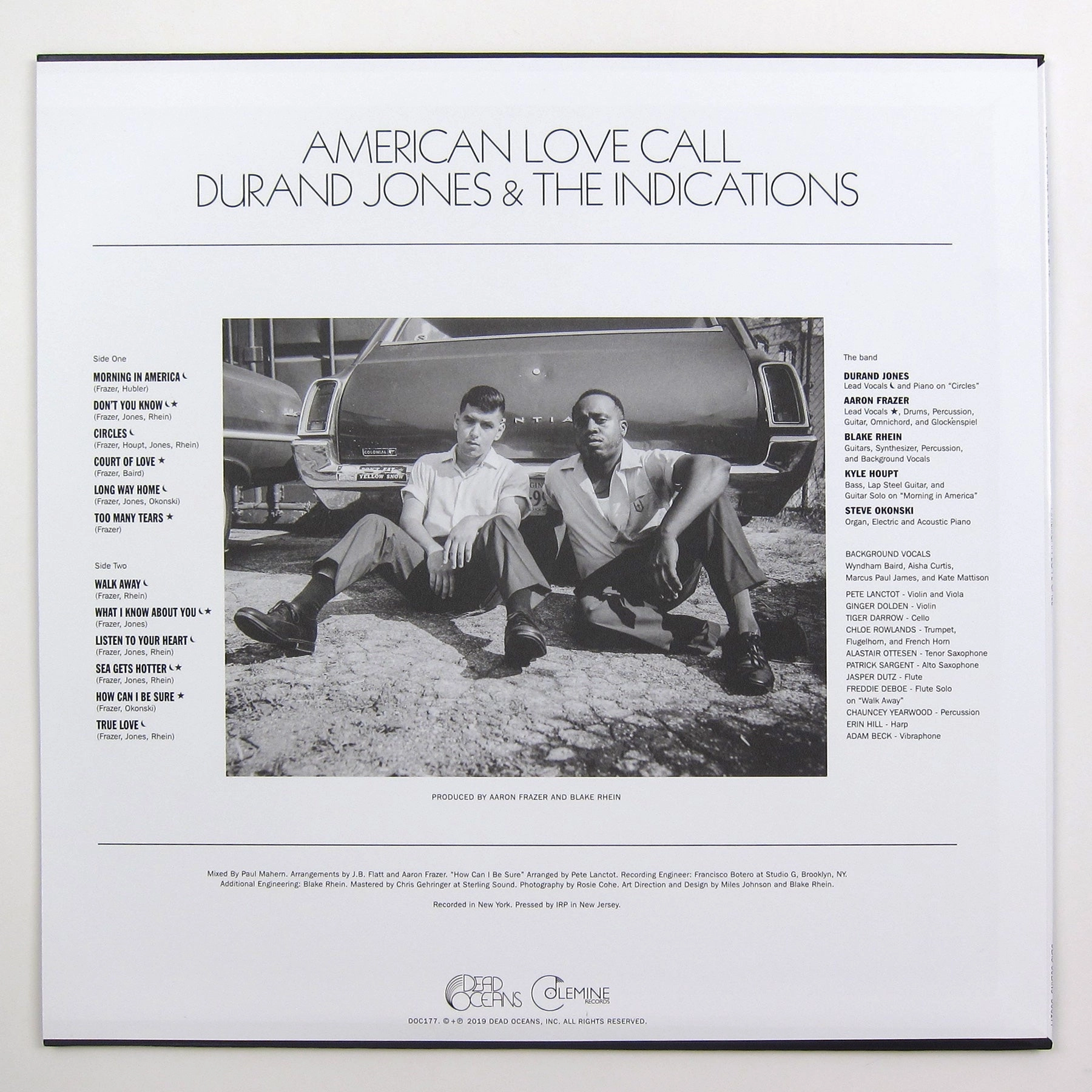 Durand Jones & The Indications: American Love Call Vinyl LP