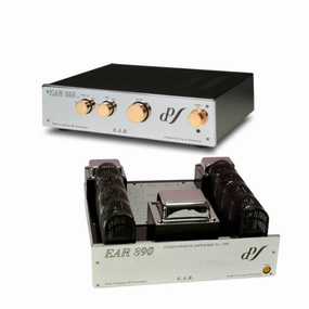 EAR 868 preamplifier & EAR 890 power amplifier | Bundle hi-fi analog preamp,hi-fi dynamic range audio,hi-fi stereo for TV