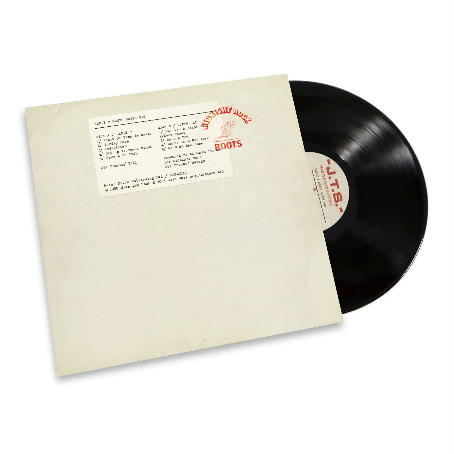 Early B: Early B Meets Super Cat Vinyl LP - PRE-ORDER