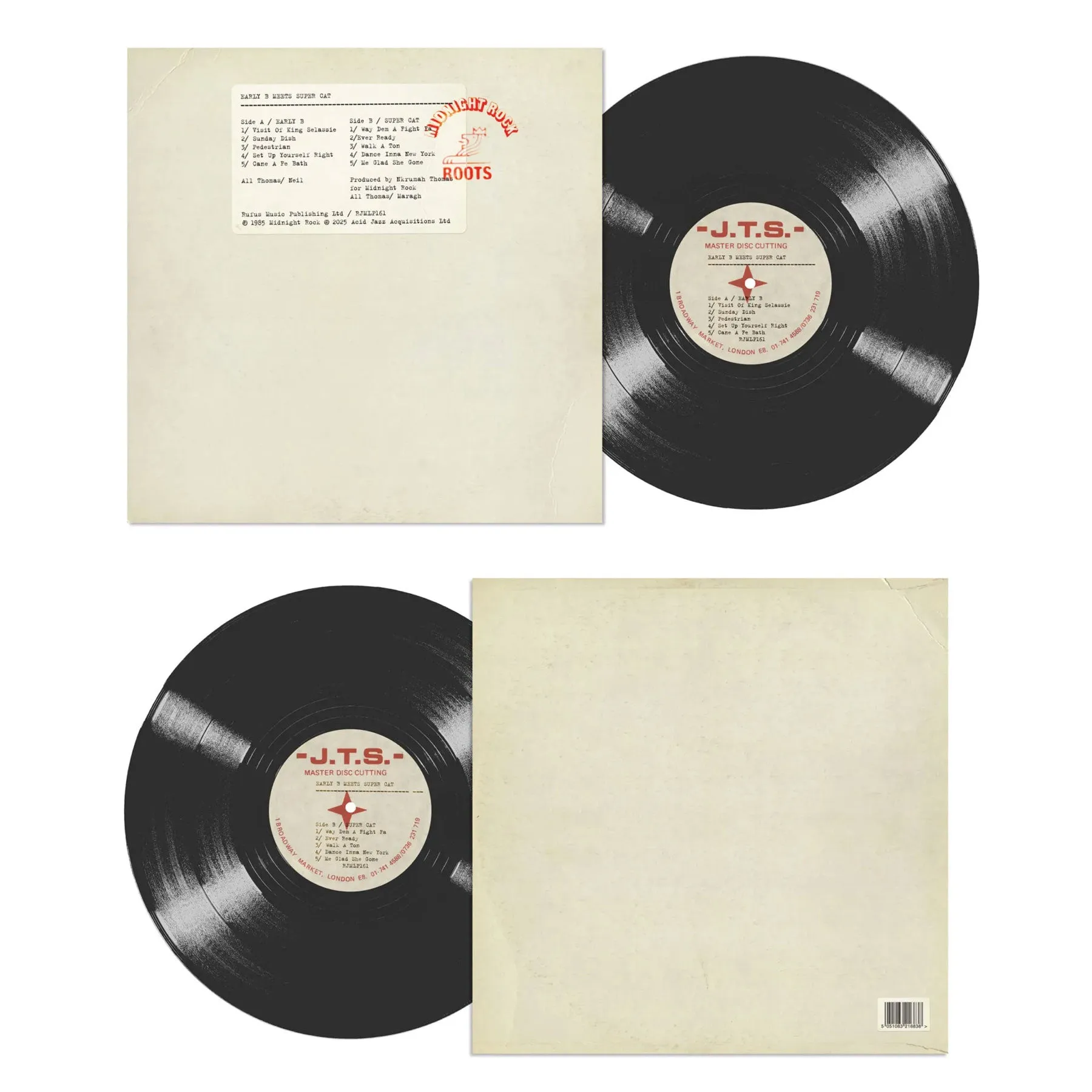 Early B: Early B Meets Super Cat Vinyl LP - PRE-ORDER