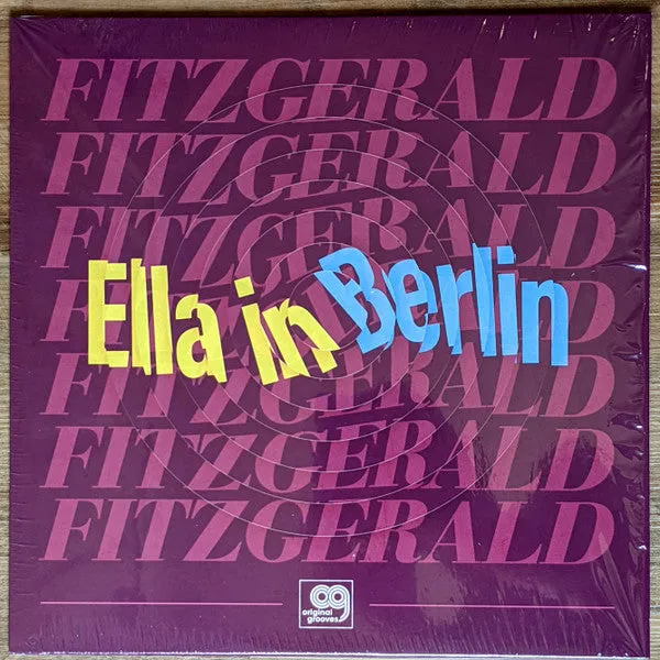 Ella Fitzgerald  Ella In Berlin  (Arrives in 4 days ) hi-fi radio tuner,hi-fi analog radio,hi-fi stereo cabinet with shelves