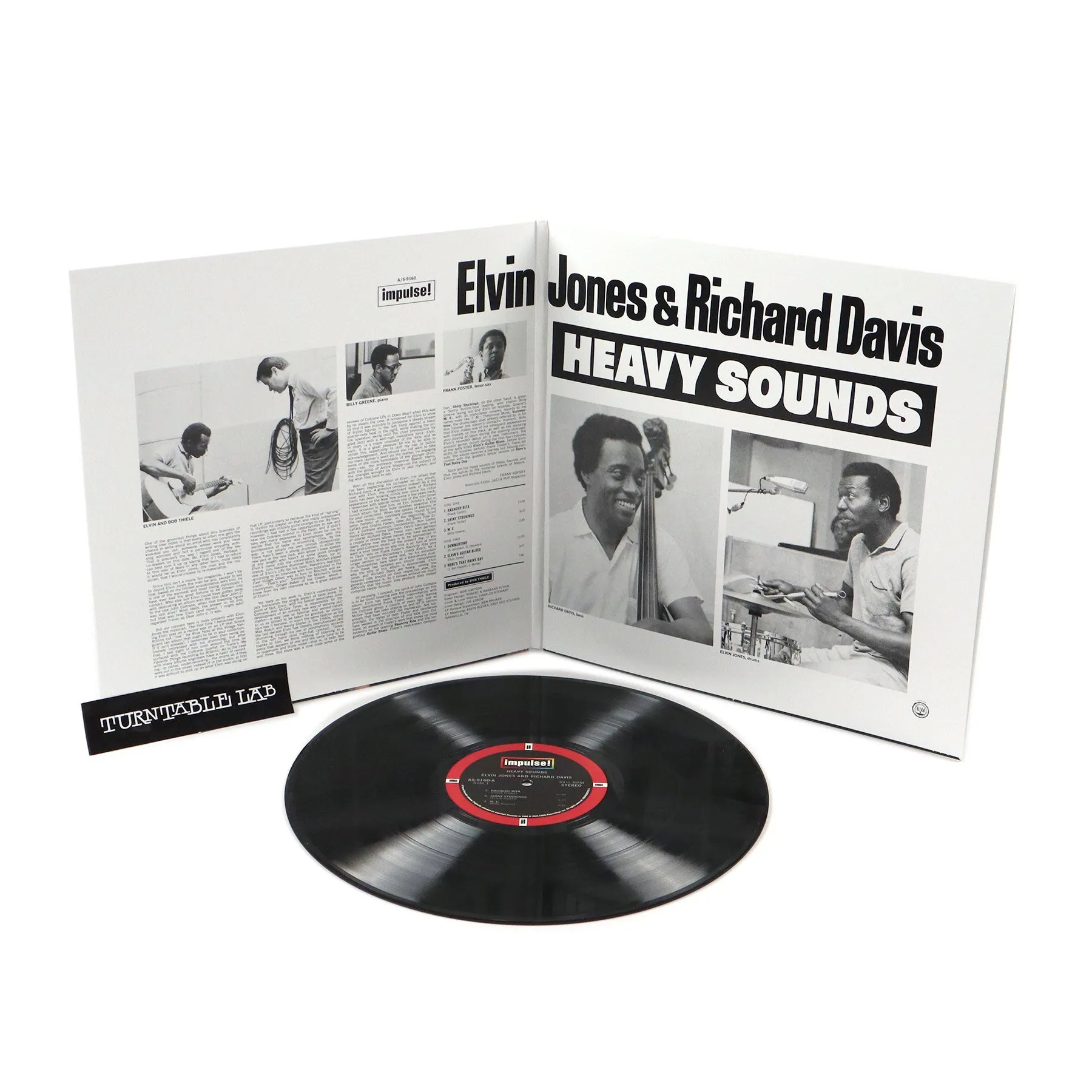 Elvin Jones & Richard Davis: Heavy Sounds (Verve By Request Series 180g) Vinyl LP