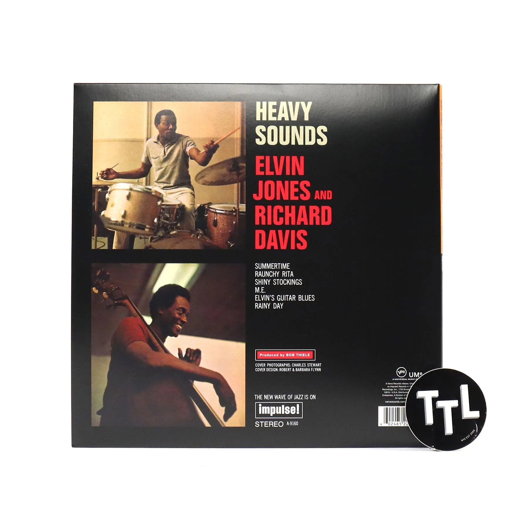 Elvin Jones & Richard Davis: Heavy Sounds (Verve By Request Series 180g) Vinyl LP