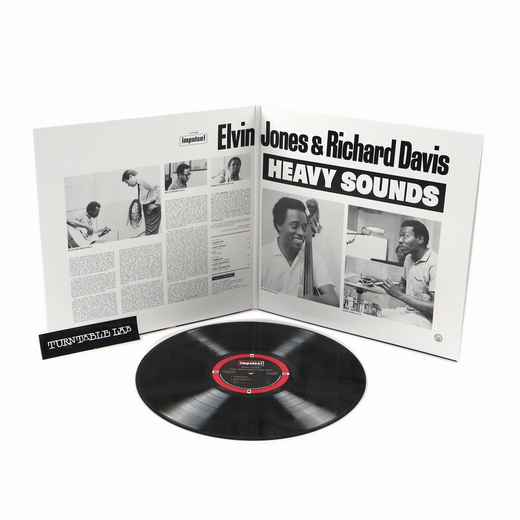Elvin Jones & Richard Davis: Heavy Sounds (Verve By Request Series 180g) Vinyl LP
