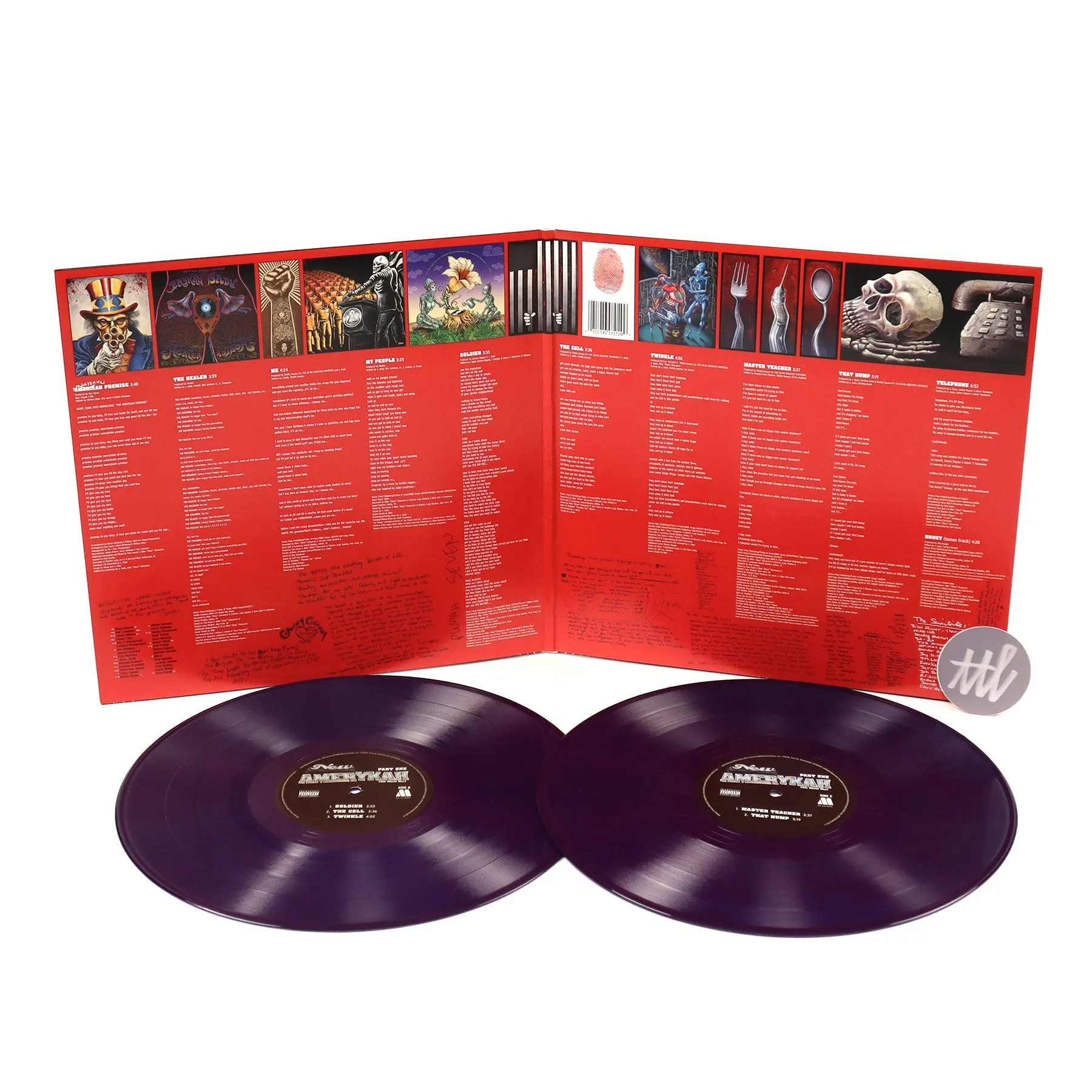 Erykah Badu: New Amerykah, Part One - 4th World War (Colored Vinyl) Vinyl 2LP