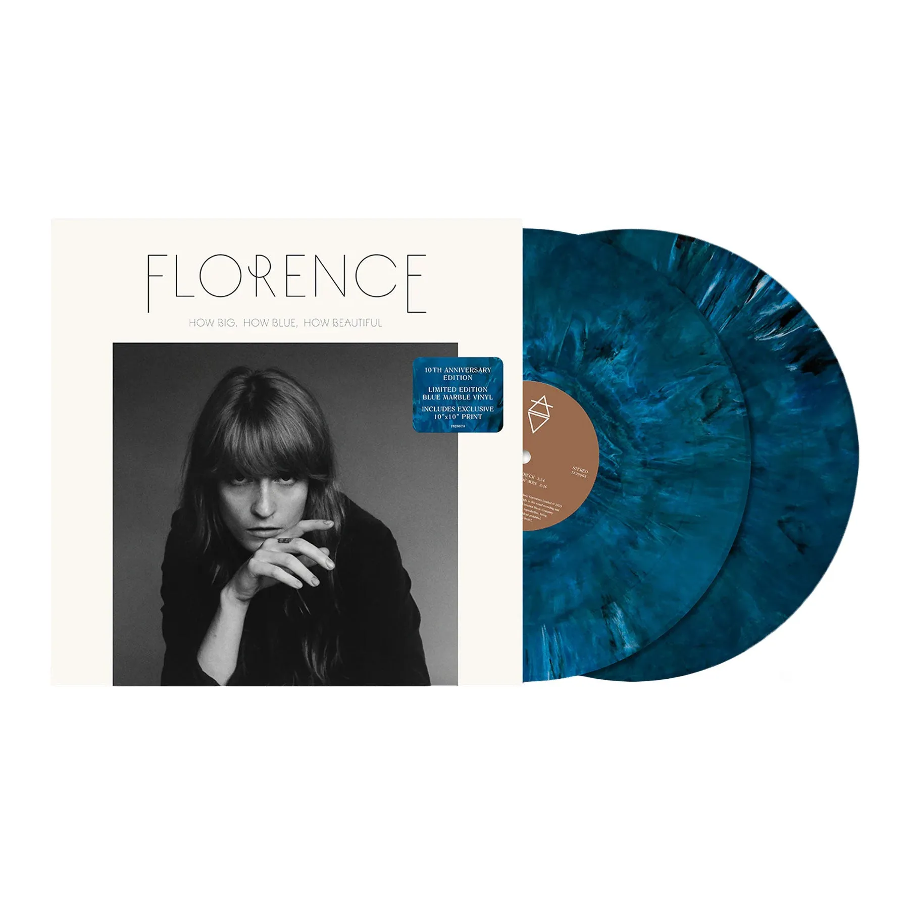 Florence And The Machine: How Big, How Blue, How Beautiful - 10th Anniversary (Colored Vinyl) Vinyl 2LP - PRE-ORDER