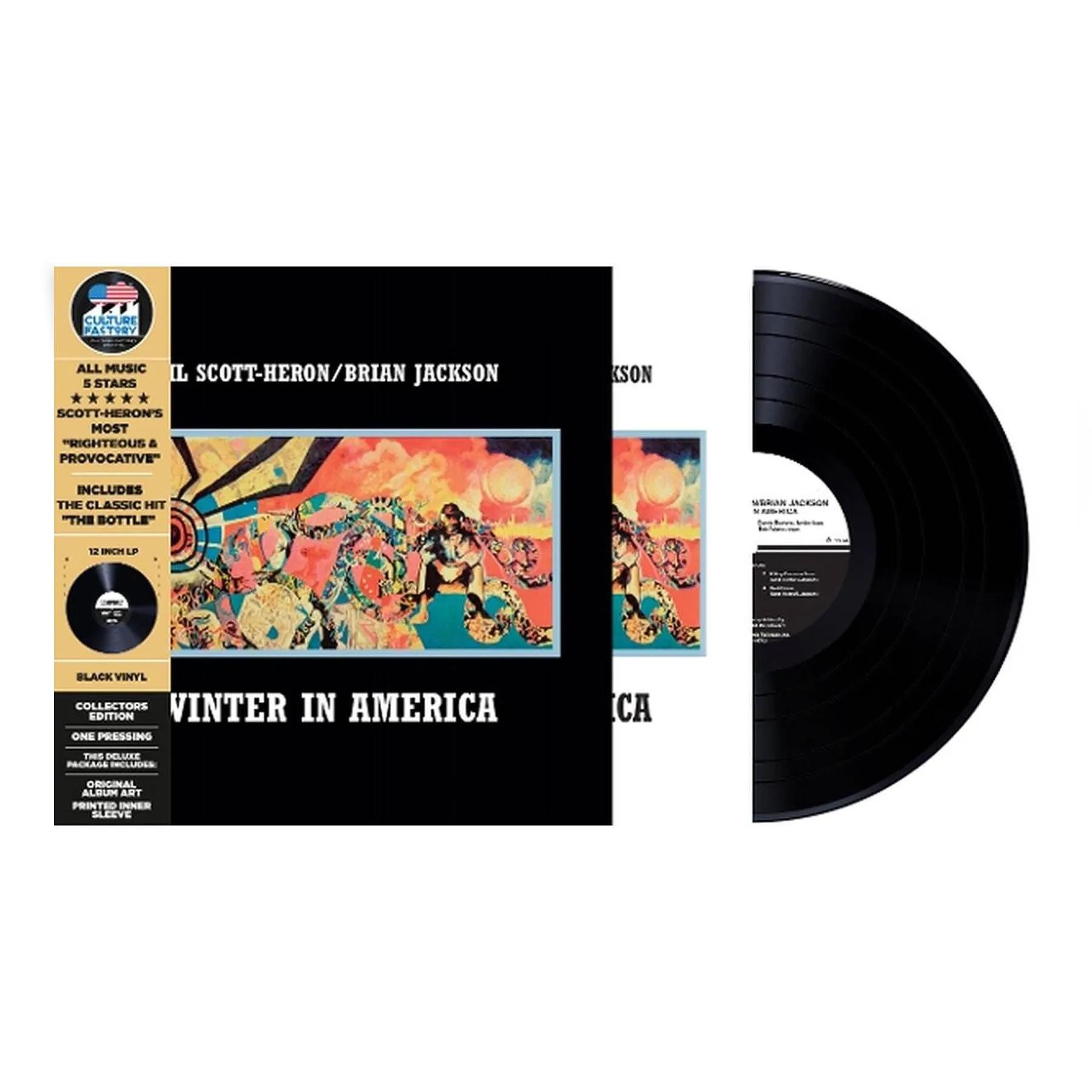Gil Scott-Heron And Brian Jackson: Winter In America Vinyl LP - PRE-ORDER