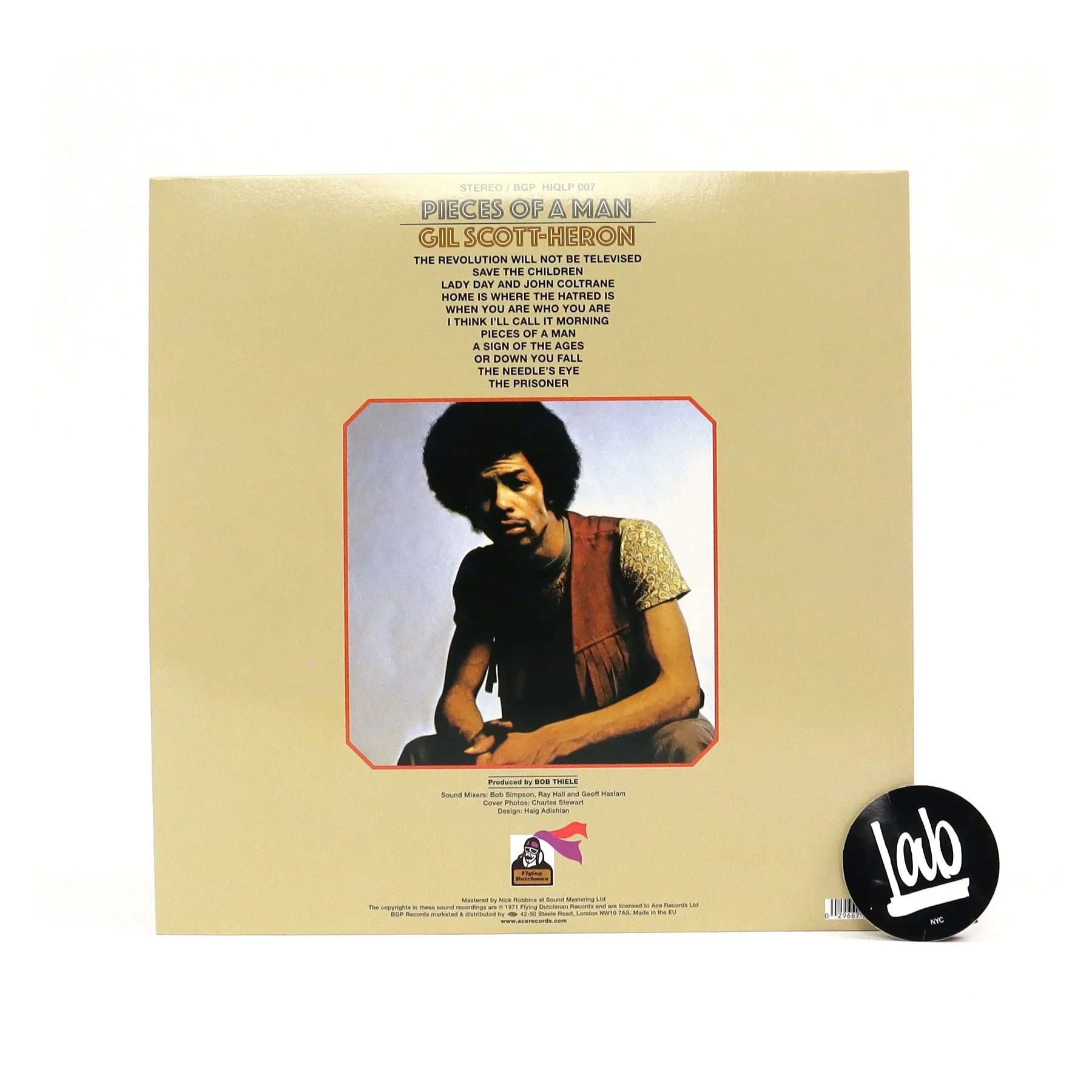 Gil Scott-Heron: Pieces Of A Man (180g, UK Import) Vinyl LP