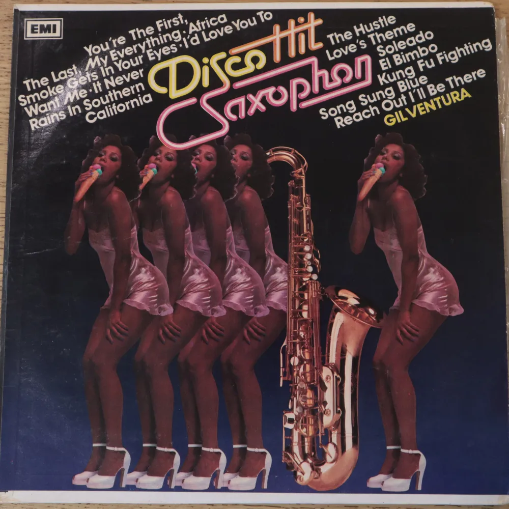 Gil Ventura  Disco Hit Saxophon (Indian Pressing) (Used Vinyl - VG ) BF Marketplace