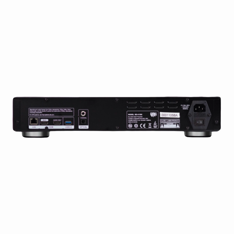 GMI Audio BD-A1500  Dolby Vision 4K Ultra HD Blu-ray Player