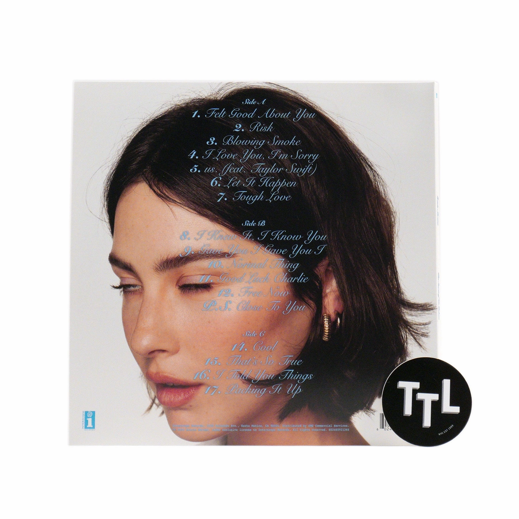 Gracie Abrams: The Secret Of Us - Deluxe Edition (Colored Vinyl) Vinyl 2LP