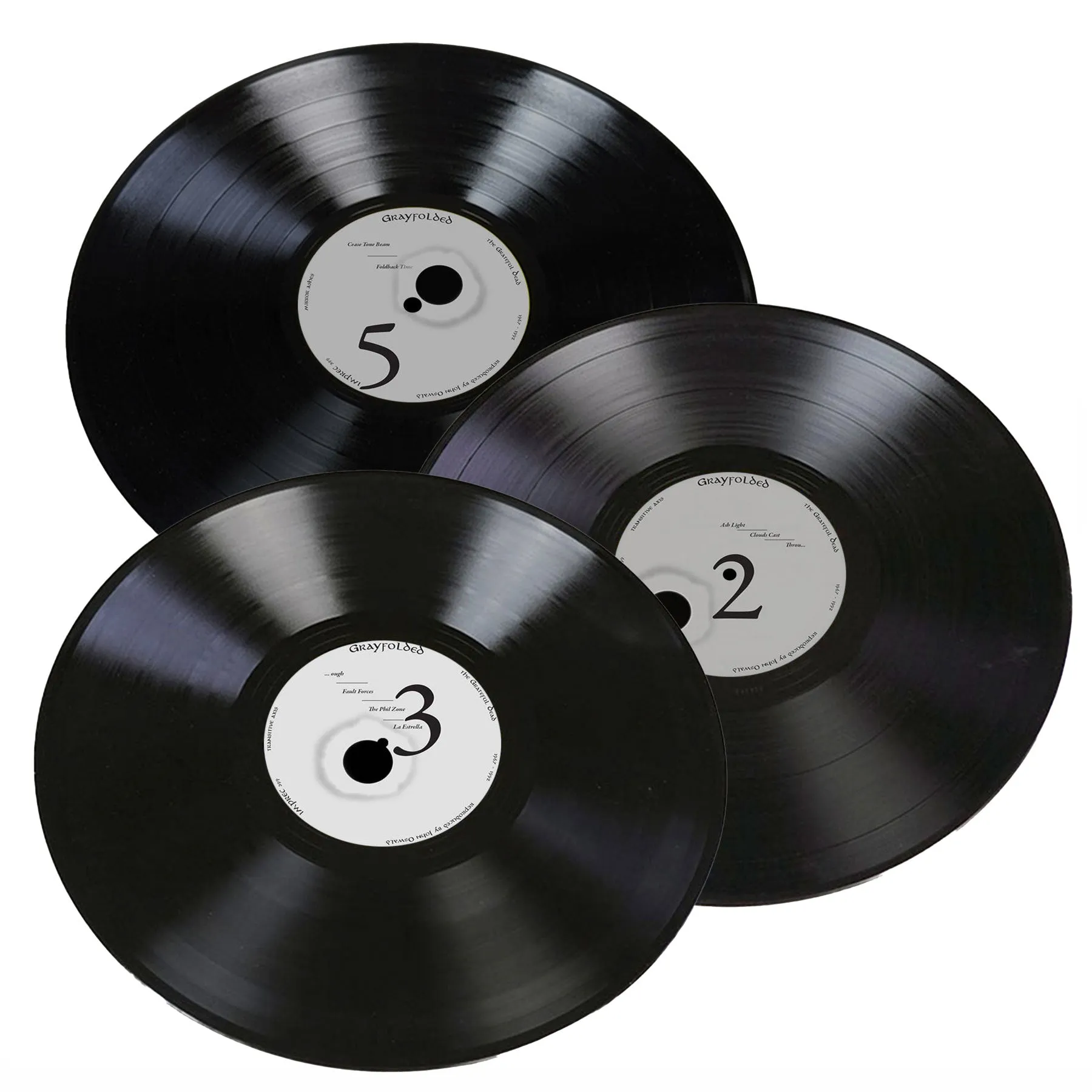 Grateful Dead & John Oswald: Grayfolded Vinyl 3LP - PRE-ORDER