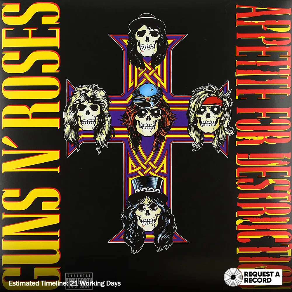 Guns N' Roses C Appetite For Destruction (Arrives in 21 days) hi-fi speaker damping kit,hi-fi panel absorber,hi-fi bass trap