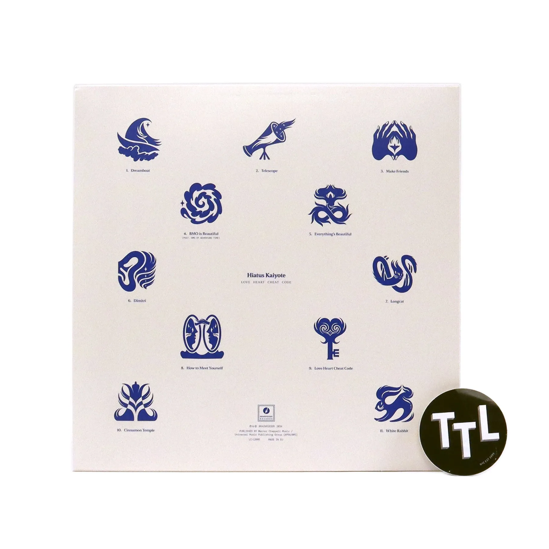 Hiatus Kaiyote: Love Heart Cheat Code (Indie Exclusive Colored Vinyl) Vinyl LP