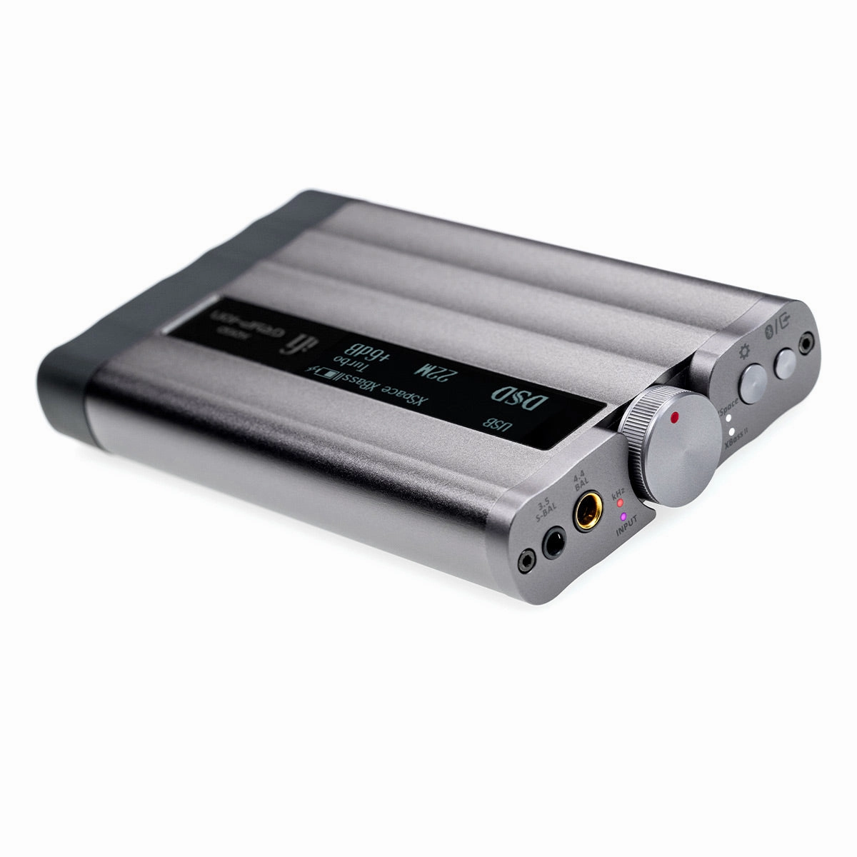 iFi Audio xDSD Gryphon Portable DAC and Headphone Amplifier with Bluetooth with Protective Case (Gray)