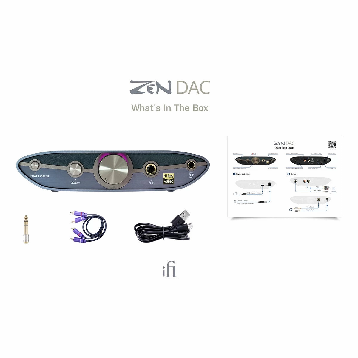 iFi Audio Zen DAC 3 Balanced Headphone Amp & DAC