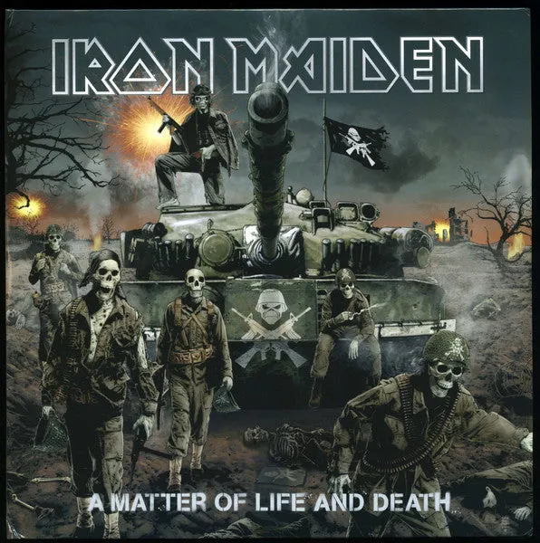 Iron Maiden - A Matter Of Life And Death  (Arrives in 4 Days) hi-fi studio monitor amp,hi-fi audiophile DAC,hi-fi lossless amplifier