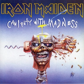 Iron Maiden C Can I Play With Madness  (Arrives in 4 Days) hi-fi equalizer with spectrum,hi-fi music system with turntable,hi-fi dual speaker setup