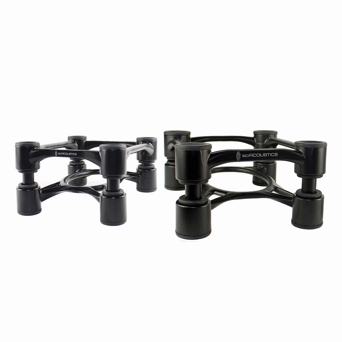 IsoAcoustics Aperta 200 Speaker Isolation Stand - Pair (Black)