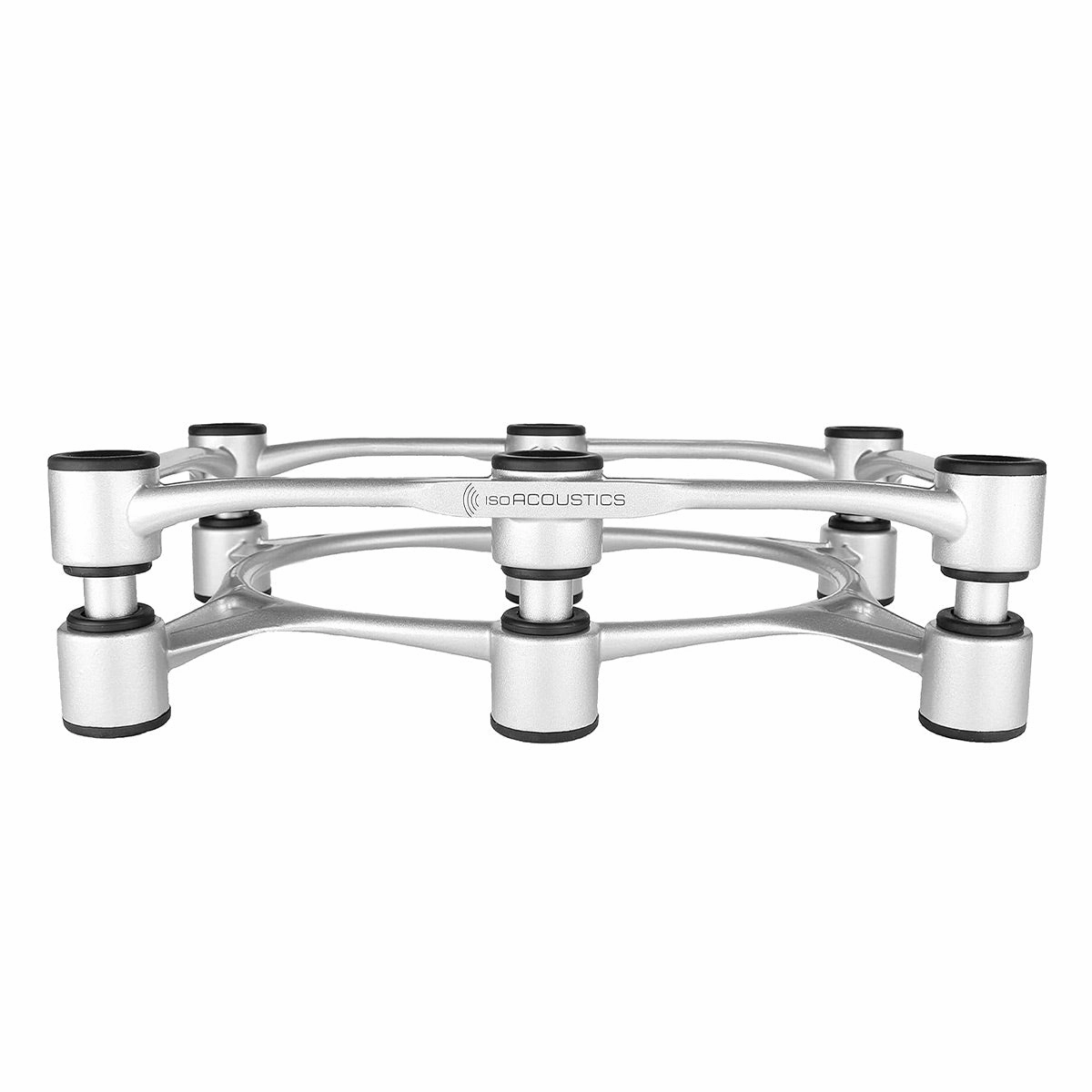 IsoAcoustics Aperta 300 Speaker Isolation Stand - Each (Silver)