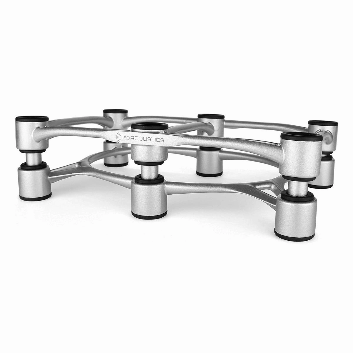 IsoAcoustics Aperta 300 Speaker Isolation Stand - Each (Silver)