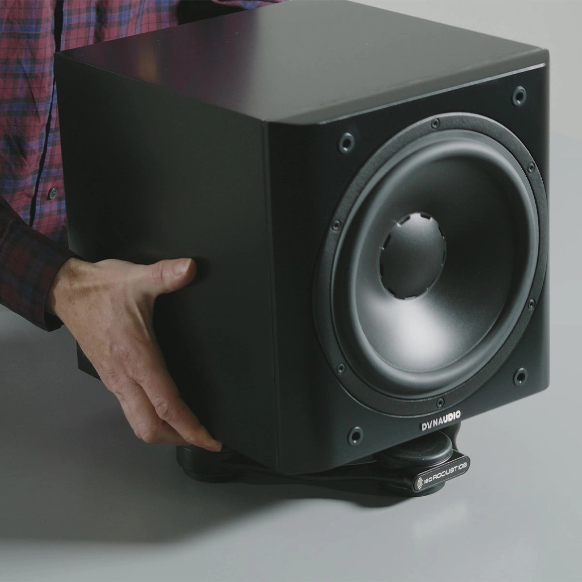 IsoAcoustics Aperta Sub Subwoofer Isolation Stand - Each (Black)